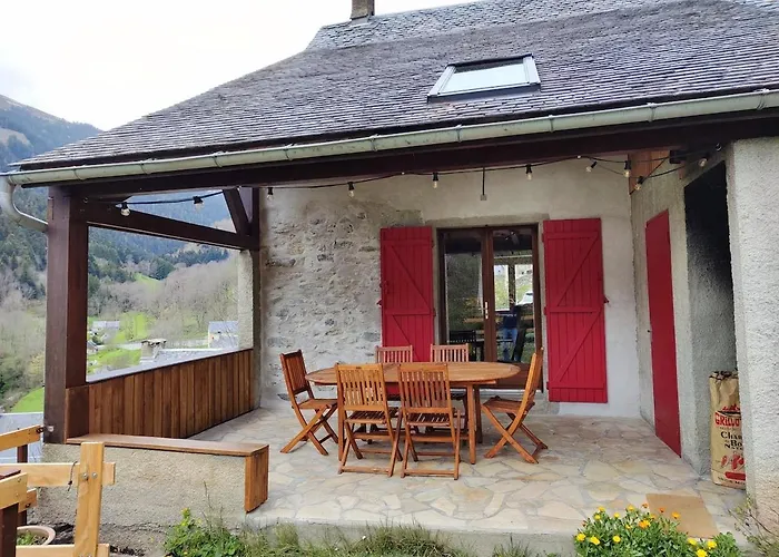 Charmante Maison A Alpehytte Aulon (Hautes-Pyrenees)